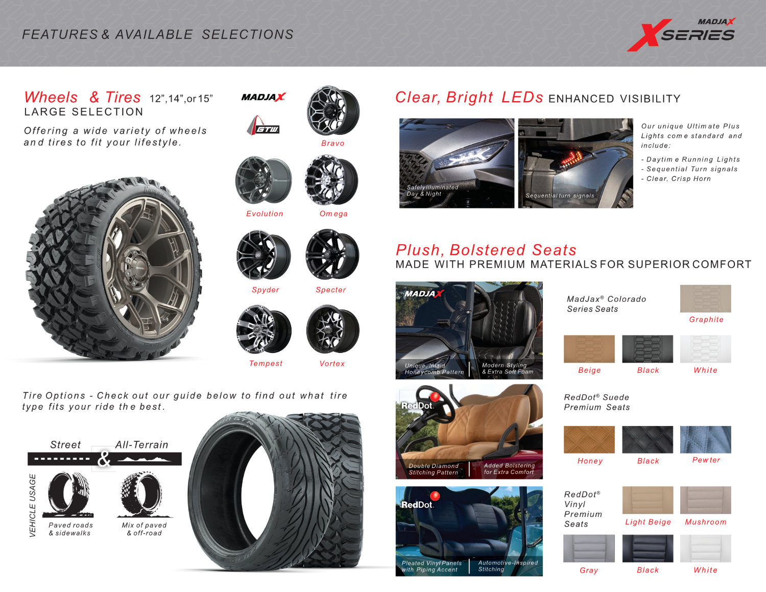 Madjax X Series Storm Golf Cart BA Carts Van Wert Ohio